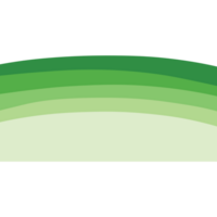 vert herbe sur le sol isolé sur transparent Contexte png