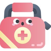 first aid kit illustration design png