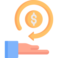 refund illustration design png