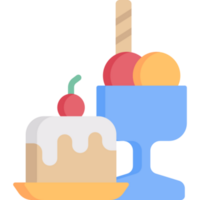 Pâtisserie illustration conception png