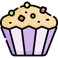 Muffin Illustration Design png