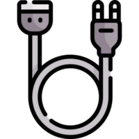 extension cord illustration design png