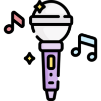 Karaoke Illustration Design png