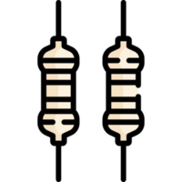 resistor ilustración diseño png