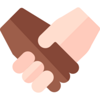 handshake illustration design png