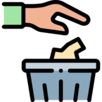 garbage illustration design png