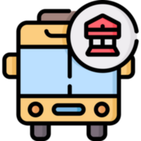 buss illustration design png