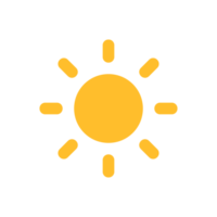 bright sun icon png