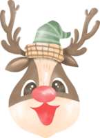 Navidad acuarela elementos png