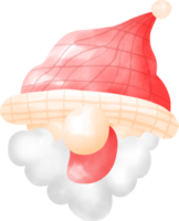 jul vattenfärg element png