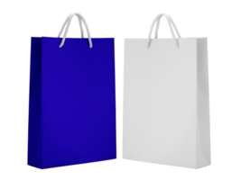White empty Paper bag, transparent background png