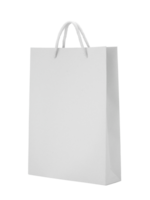 Weiß leeren Papier Tasche, transparent Hintergrund png