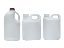 White plastic jerry can, transparent background png