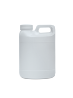 White plastic jerry can, transparent background png