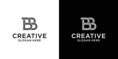 Letter B B Logo design concept vector