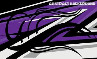 Abstract graphic line racing background kit vector design for vehicle, race car, rally, banner and livery wrapping