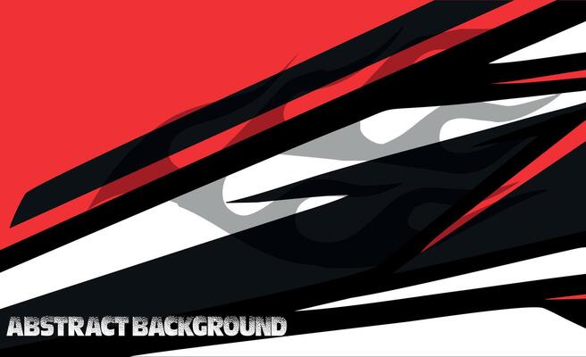 Abstract graphic line racing background kit vector design for vehicle, race car, rally, banner and livery wrapping