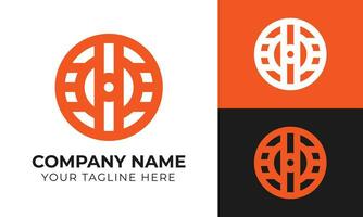 Creative modern minimal business logo design template for your company Free Vector