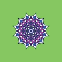 Ornament round set with mandala. Geometric circle element made in vector. Perfect set for any other kind of design vector