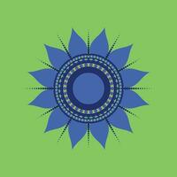 Ornament round set with mandala. Geometric circle element made in vector. Perfect set for any other kind of design vector