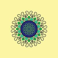 Ornament round set with mandala. Geometric circle element made in vector. Perfect set for any other kind of design vector