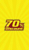 Discount Banner of Special Rate vector