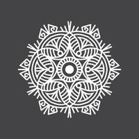 Ornament round set with mandala. Geometric circle element made in vector. Perfect set for any other kind of design vector