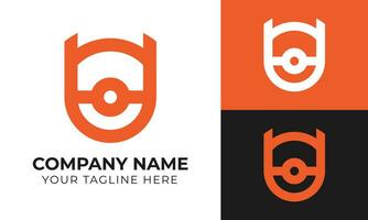 Professional modern minimal business logo design template for your company Free Vector