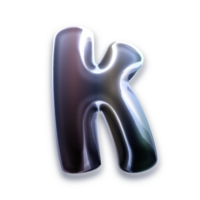 3d Letter K png