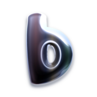 3d Letter B png