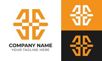 Professional creative modern minimal business logo design template for your company Free Vector