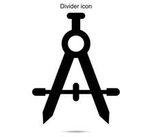 Divider icon, vector illustration.