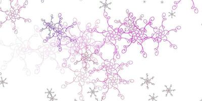 Light Purple, Pink vector layout with curves.