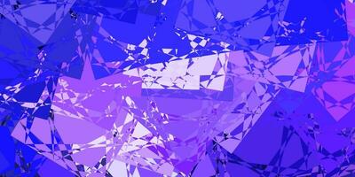 Light Purple vector texture with random triangles.