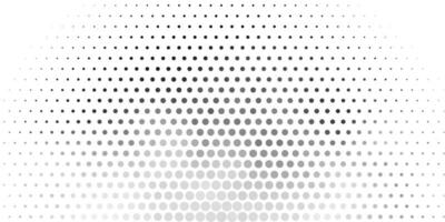 Light Gray vector pattern with spheres.