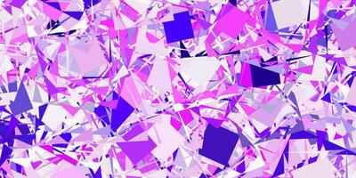 Light Purple, Pink vector backdrop with triangles, lines.