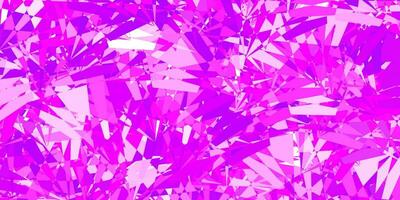 Light Purple, Pink vector layout with triangle forms.