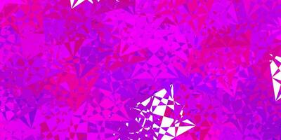 Dark purple vector background with polygonal forms.