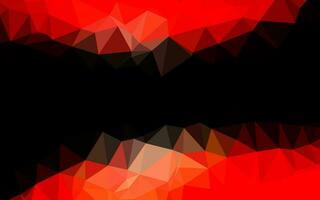 Light Red vector abstract mosaic pattern.