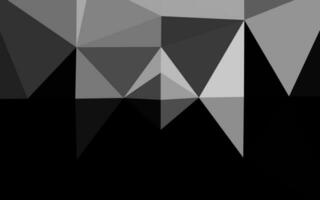 Light Silver, Gray vector blurry triangle texture.