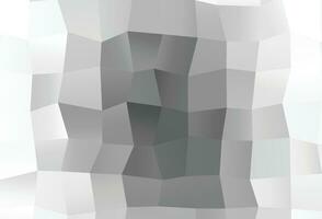 Light Silver, Gray vector polygonal pattern.