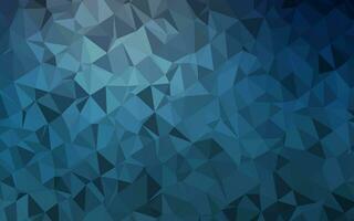 Dark BLUE vector low poly layout.