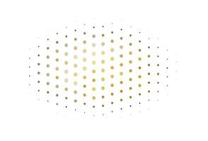 Light Yellow, Orange vector backdrop with dots.