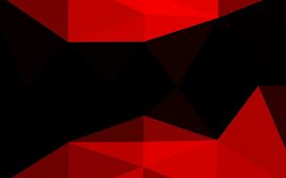 Light Red vector shining triangular template.