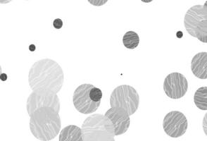 Light silver, gray vector layout with circle shapes.