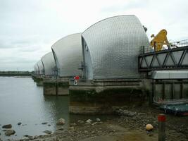 Thames Barrier in London photo