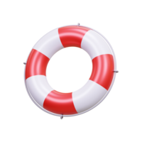 3 segundos bóia salva-vidas viagem ícone ilustração isolado ou 3d verão bóia salva-vidas ícone png