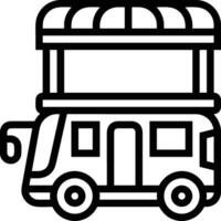 Bus transportation symbol icon vector image. Illustration of the silhouette bus transport public travel design image. EPS 10