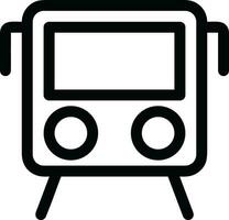 Bus transportation symbol icon vector image. Illustration of the silhouette bus transport public travel design image. EPS 10