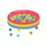 Ball Pit icon in vector. Illustration vector